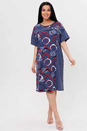 Женское платье 2025 / Синий